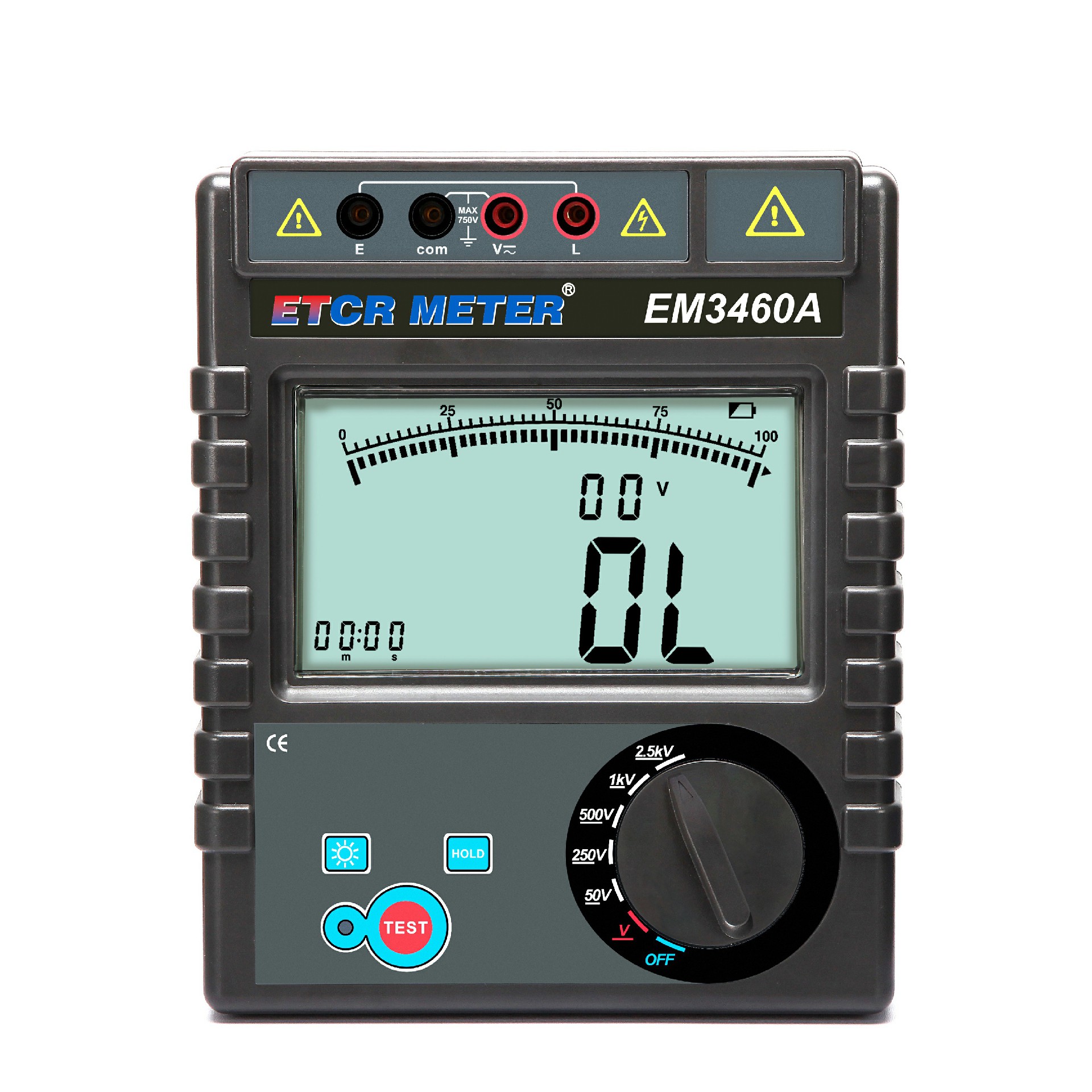 EM3460A Insulation Resistance Tester-High Voltage Insulation Meter-ETCR ...