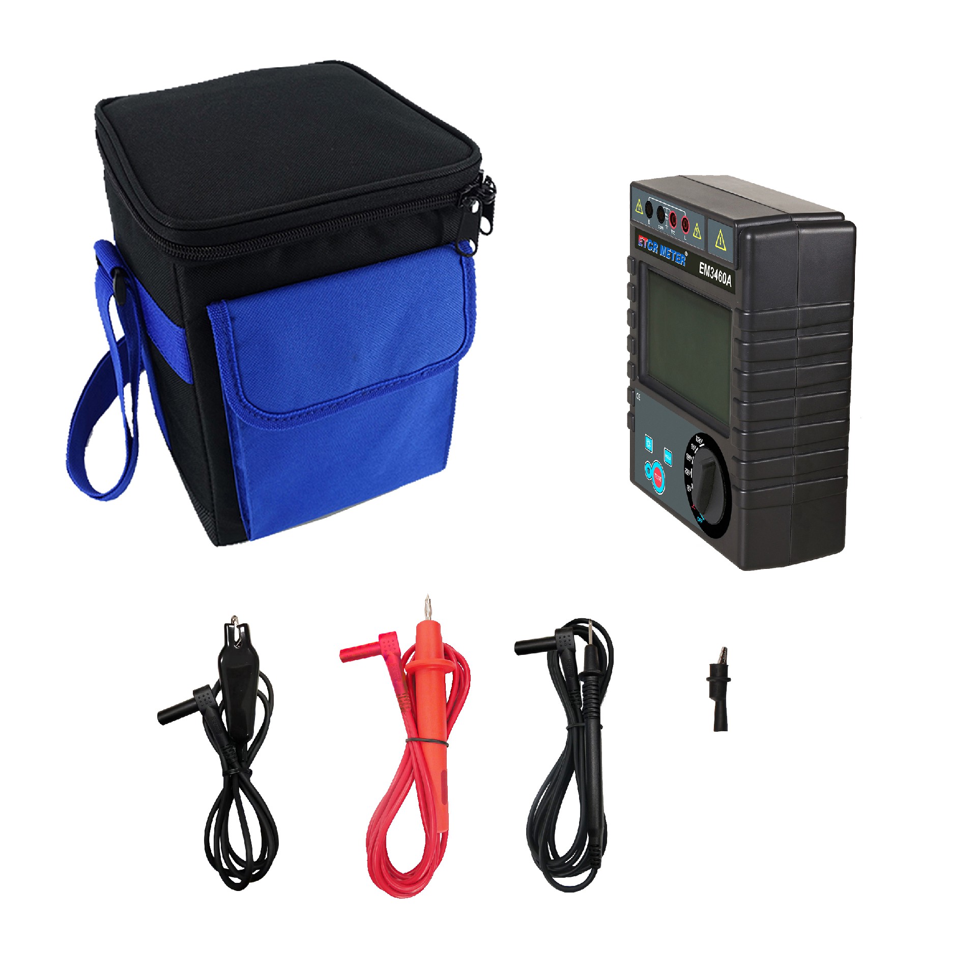 EM3460A Insulation Resistance Tester-High Voltage Insulation Meter-ETCR ...